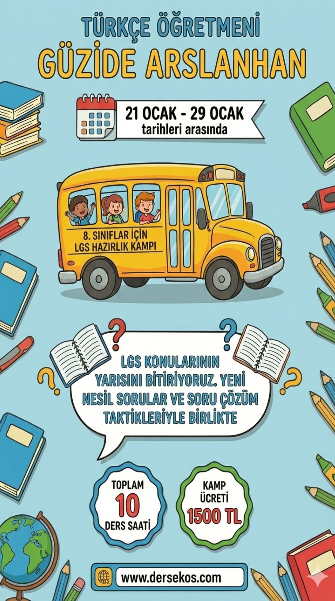 Güzide Arslanhan Türkçe Kampı 8. Sınıf